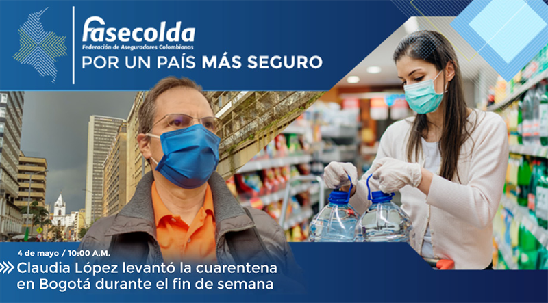 Claudia López levantó la cuarentena en Bogotá durante el fin de semana
